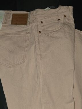 Levi's Men's Straight Jeans  Pink-Jelly?-Salmon?